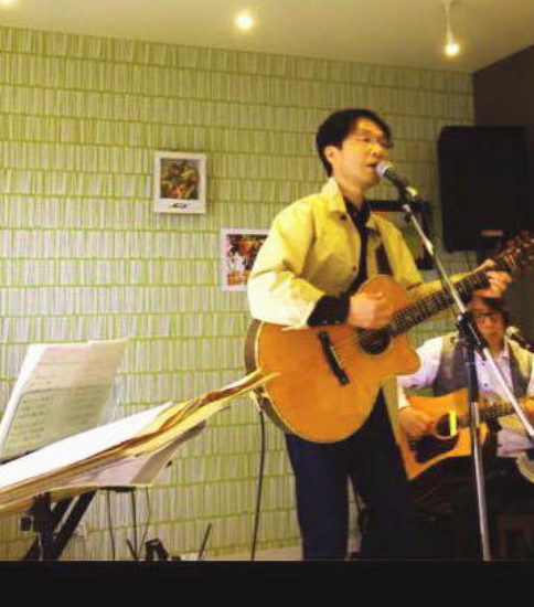 【森のカフェ『かのん』ライブ】