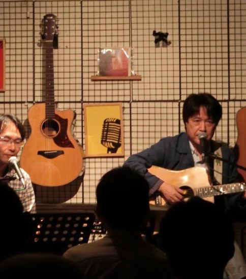 さだまさしのギタリスト坂元さんと案山子🎵